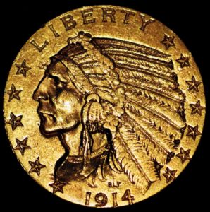 $5 indian gold half eagle