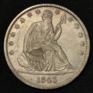 seated liberty half dollar