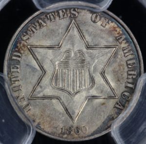 three cent silver